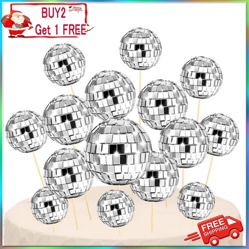 12pcs glitter lighting - 12pcs, ball
