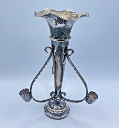 Flower display stand epns - flower, 8.5"