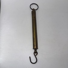 Vintage SALTER Brass Spring