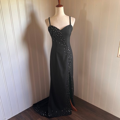 Vintage 90s y2k beaded - beaded, black