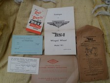 Genuine bsa winged wheel - winged,