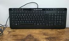 Alienware Wired USB Keyboard SK-8165 UK Qwerty Layout Tested And Working 