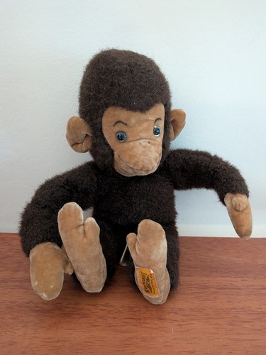 Vintage merrythought monkey - vintage,