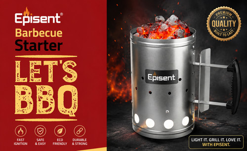 Barbecue chimney starter quick - chimney,