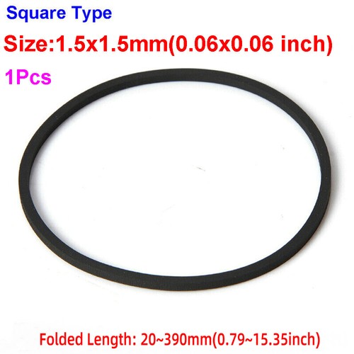 5mm universal rubber square - 1.5mm,