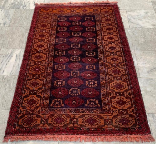 3x5 vintage afghan taimani - ft,