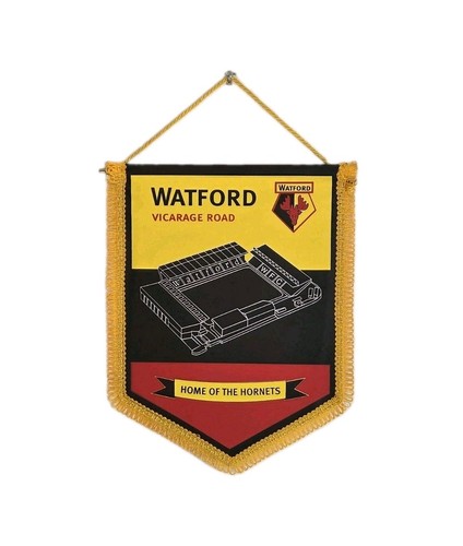 Watford large vintage pennant - watford,