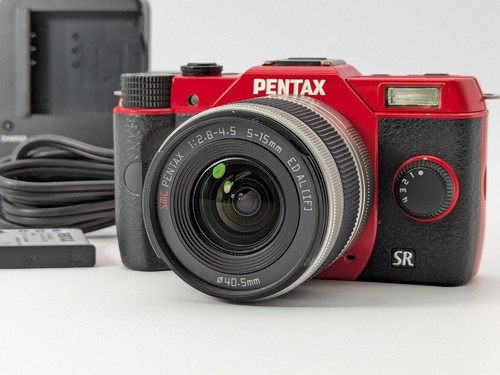 Pentax q10 red 4mp - pentax, 12.4mp