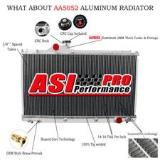 3 ROW Radiator Aluminum For