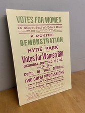 A3 Poster - Votes for Women -