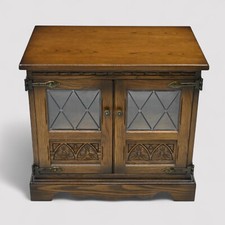 Old Charm TV  Video Stand Cabinet Light Oak Model 2440 FREE UK Delivery*