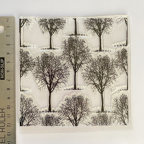 Clear rubber stamp - , scene