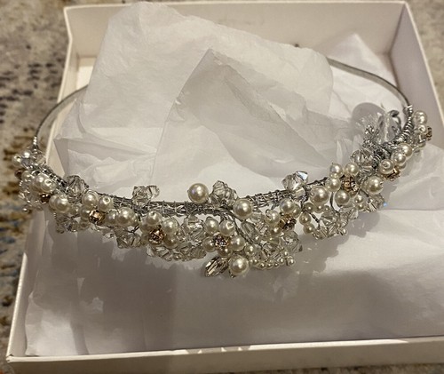 Liza tiara with - tiara, swarovski