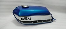 Yamaha RD250 RD400 Blue Painted Steel Gas Fuel Petrol Tank 1976-1977 with Cap