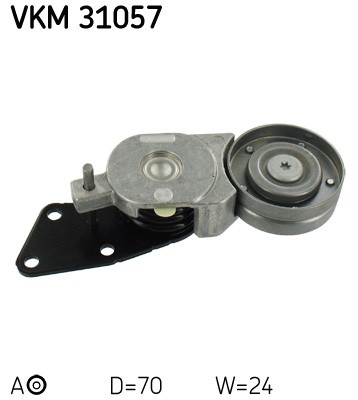 Left skf vkm 31057 - 31057, belt