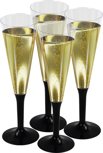 Reusable champagne glasses - reusable,
