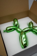 Limited Balloon Dog Resin Green -Jeff Koons(After) Editions Studio,banksy,kaws