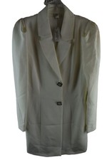 RIVER ISLAND White Blazer Coat