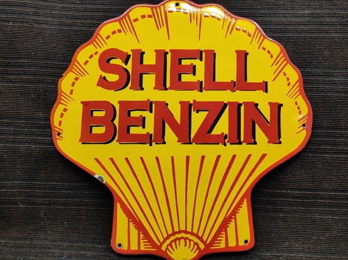 Porcelain shell benzin - benzin, enamel