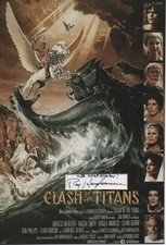RAY HARRYHAUSEN Signed 12x8