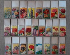 25 FLOWER Seed Packets vintage French all different
