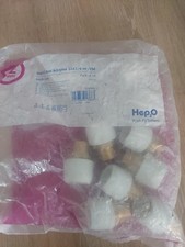 Hep2O Male Adaptor Brass