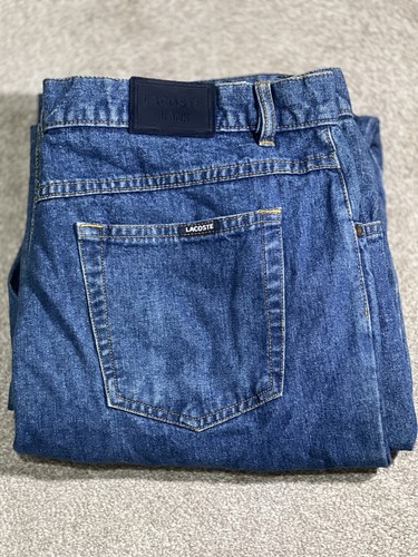 Lacoste jeans mens blue - lacoste,