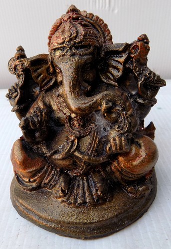 Small ganesh orange - small,
