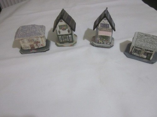 Fabric houses display pieces - houses,
