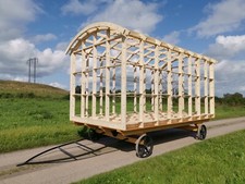 Shepherds Hut Glamping Pod Frame Kit  4.8m (L)  x 2.59m (W) x 2.668m (H)