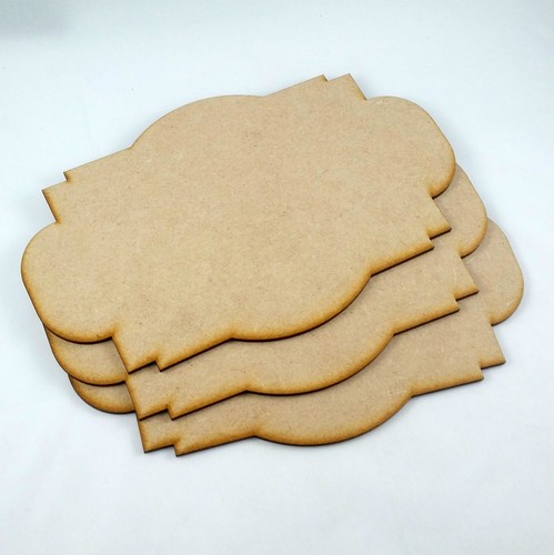 Mdf wooden vintage sign - mdf,