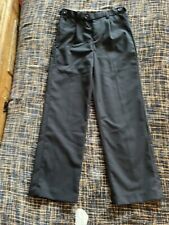 Debenhams  Blue Zoo Suit trousers, boys 9yrs black straight leg adjusatble waist