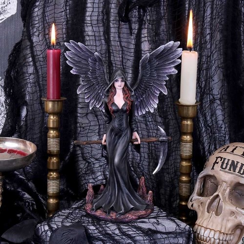 Female grim reaper - female, scythe