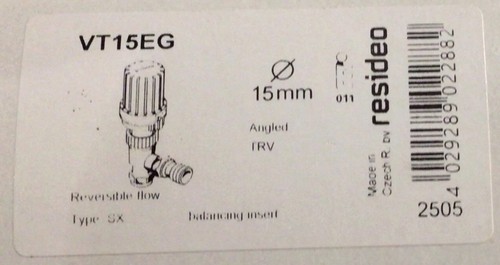 Honeywell vt15eg thermostatic - honeywell,