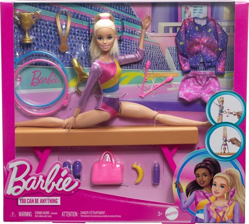 Barbie careers gymnastics doll - barbie,