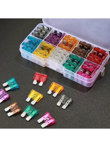 100pcs mini blade fuses - mini,