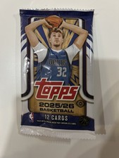 TOPPS BASKETBALL 25/26 PACKET **RIP AND SHIP** WITH RYAN