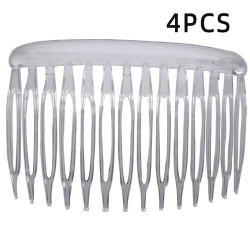 7cm hair combs slides black - hair,