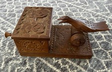 Vintage Carved Bird Wooden
