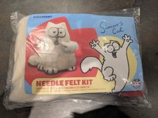 Simon's Cat Needle Felt Kit - Feed Me - Wulydermy - New Sealed - Rare