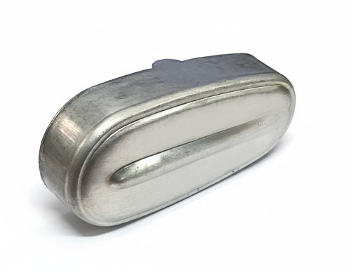 Chrome spring cover - chrome, tying