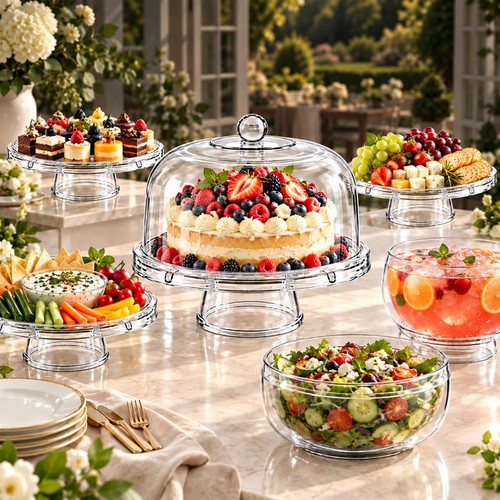 Clear cake stand dome - clear,