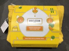 Decleor Green Mandarin Discovery Set Mousse,Scrub,Serum,Balm,Cream,Bag Glowing