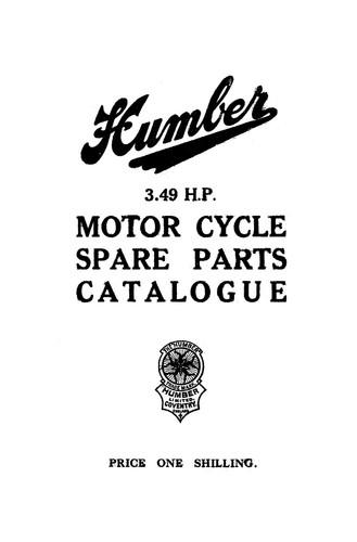 Humber model 49hp - model, 3.49hp