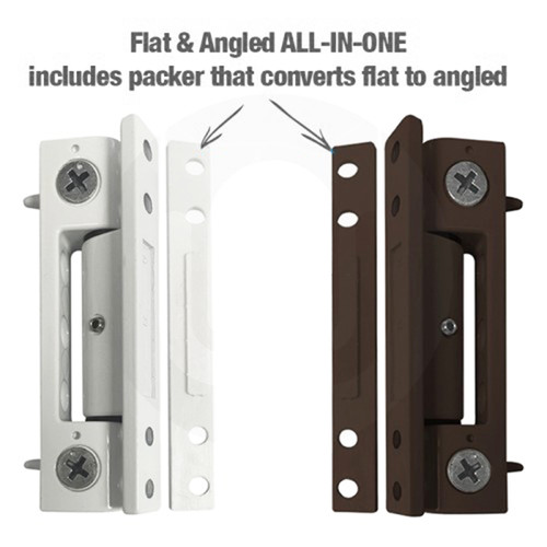 Upvc butt door hinge 100mm - door,