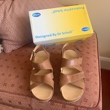 Scholl size tan leather - scholl, 5g