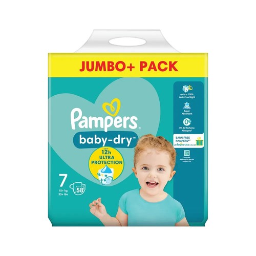 Pampers baby dry taped - dry,