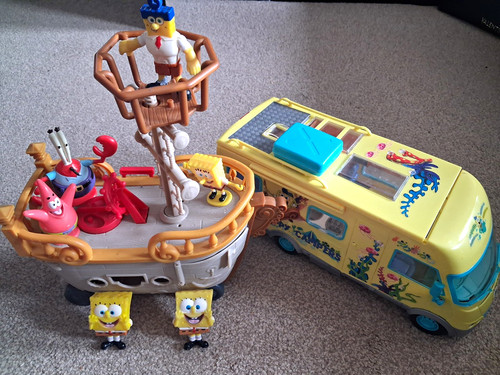 Spongebob squarepants boat - spongebob,
