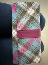 Ness Tartan Purse Wallet Pink