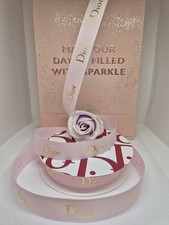 1m Pink Gold ribbon DIOR